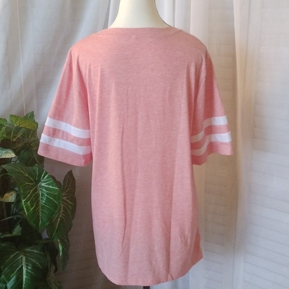 ⚜️ Women's Varsity Sleeve T-shirt - Picture 3 of 8